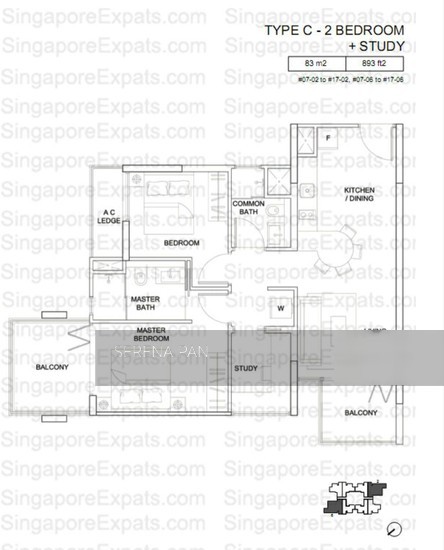 The Viridian (D12), Apartment #133429922
